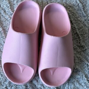 Pink Slide Sandals